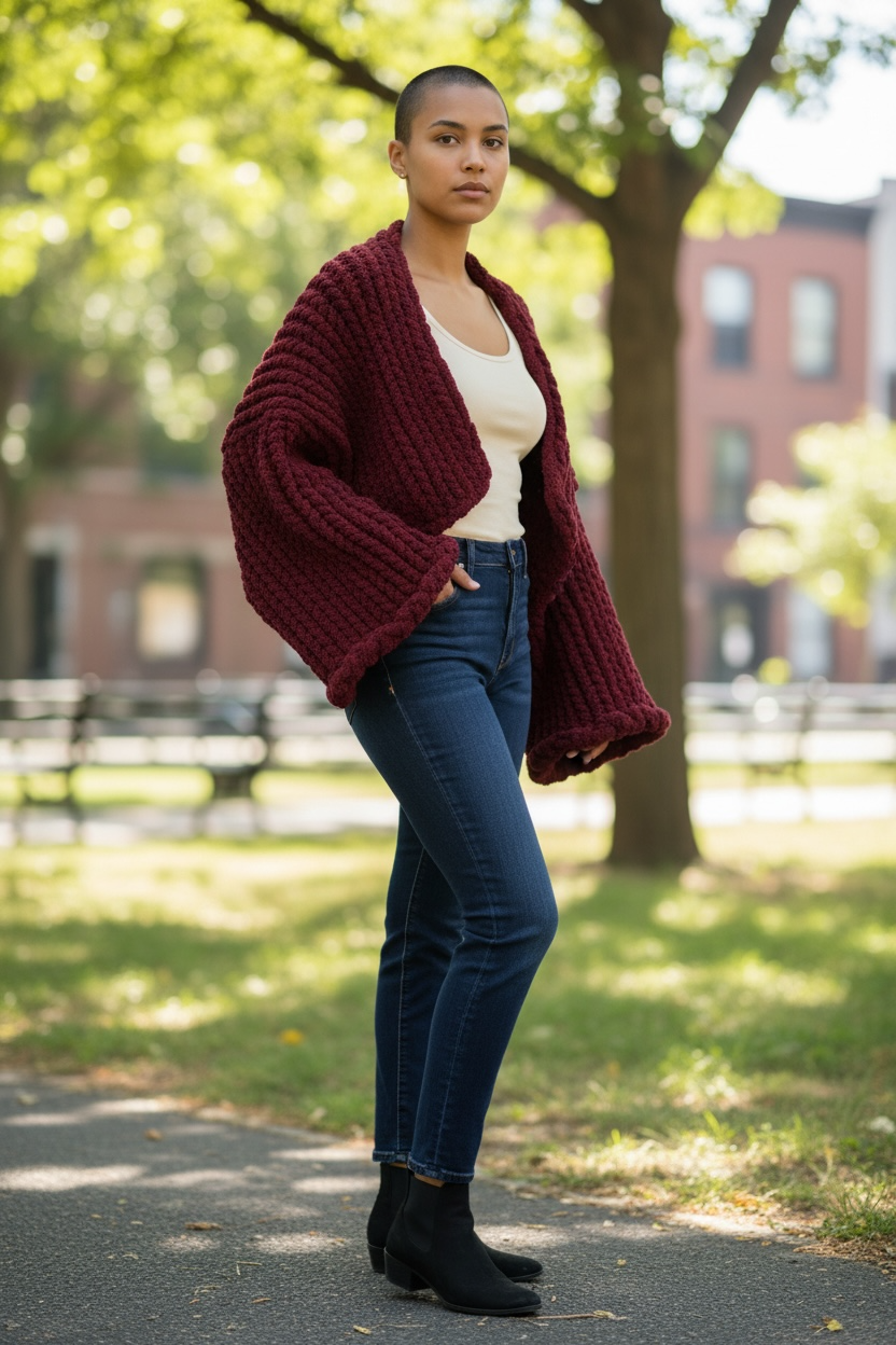 The Main Character Crop Cardigan
