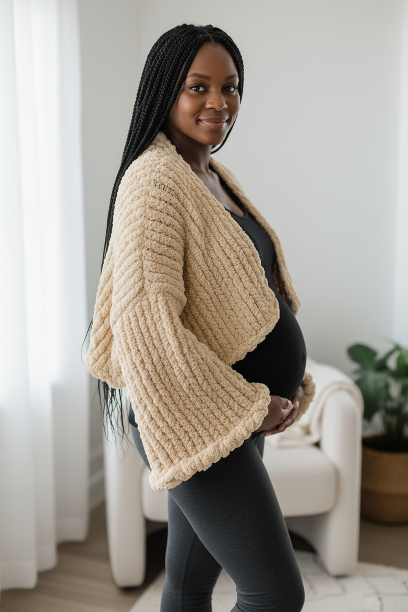 The Main Character Crop Cardigan