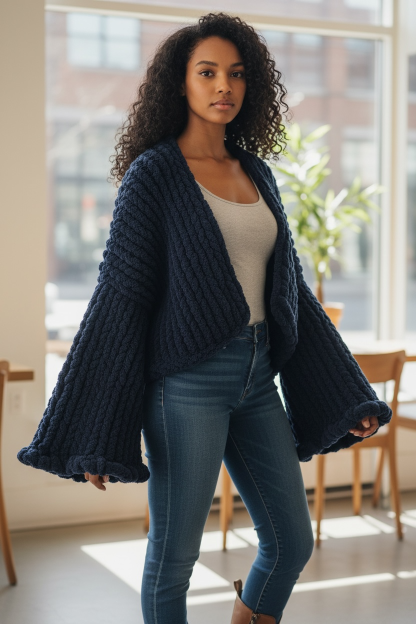 The Main Character Crop Cardigan